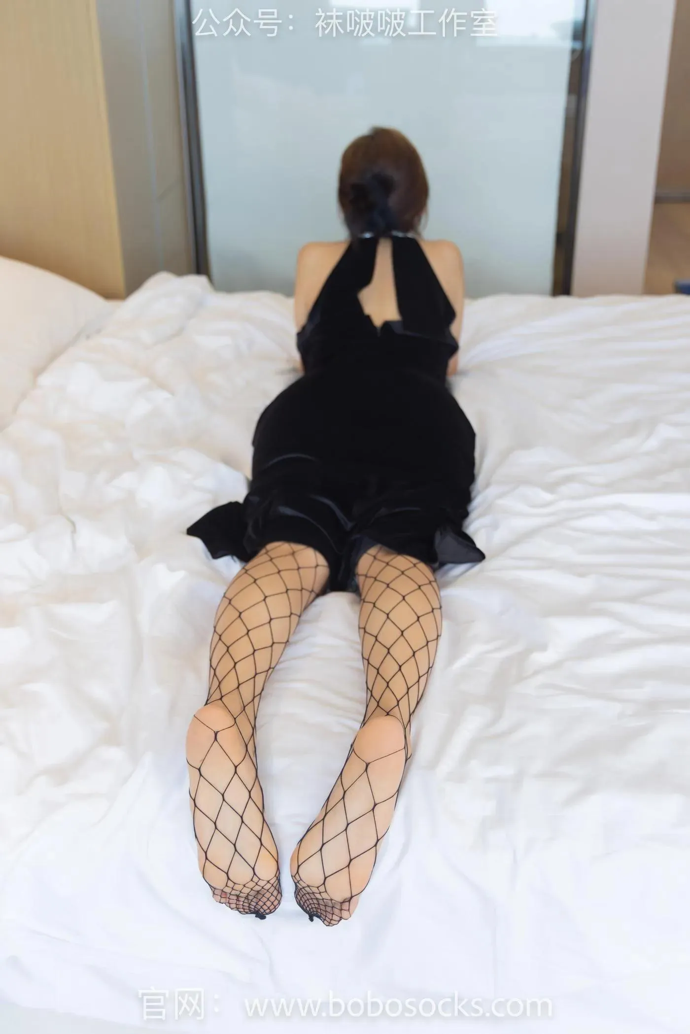 [BoBoSocks袜啵啵]NO.113 果果-高跟鞋、黑色网袜 [141P]插图7